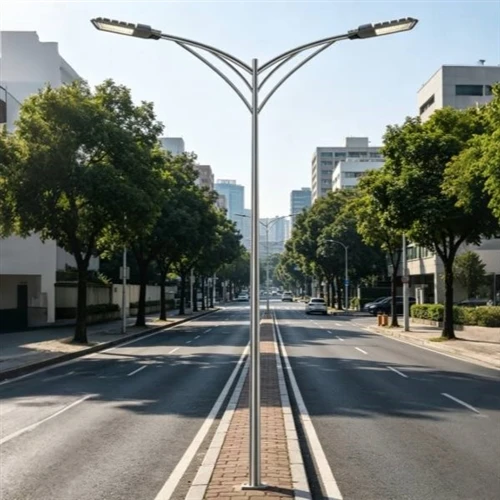 Wie wählt man die Höhe von Straßenlaternenmasten aus Metall?