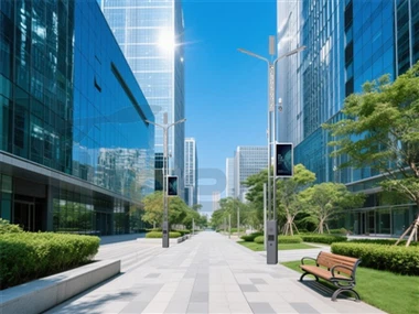 Internet der Dinge und Smart City Light Poles